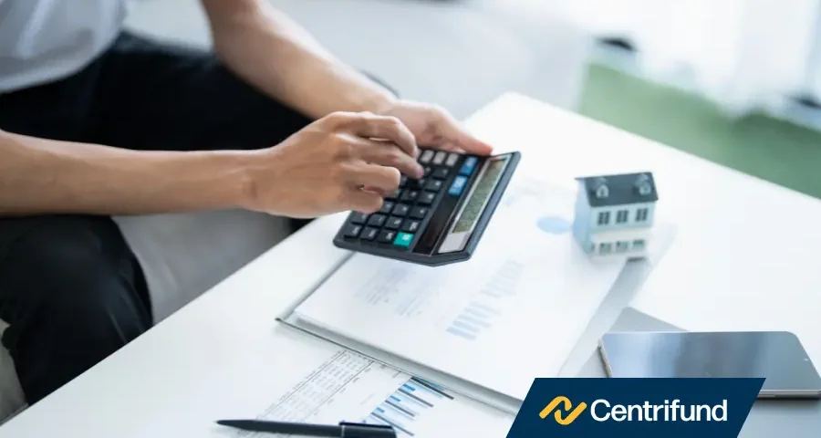 Investor analyzing property financing terms and returns